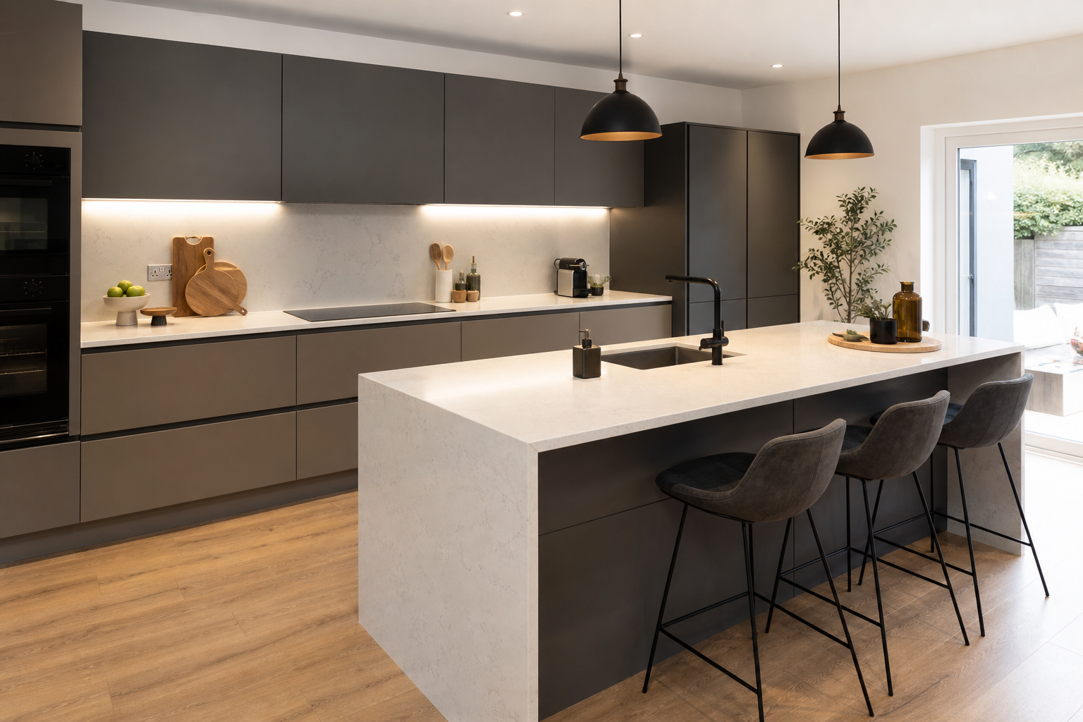 Modern kitchen fitted in Peterborough